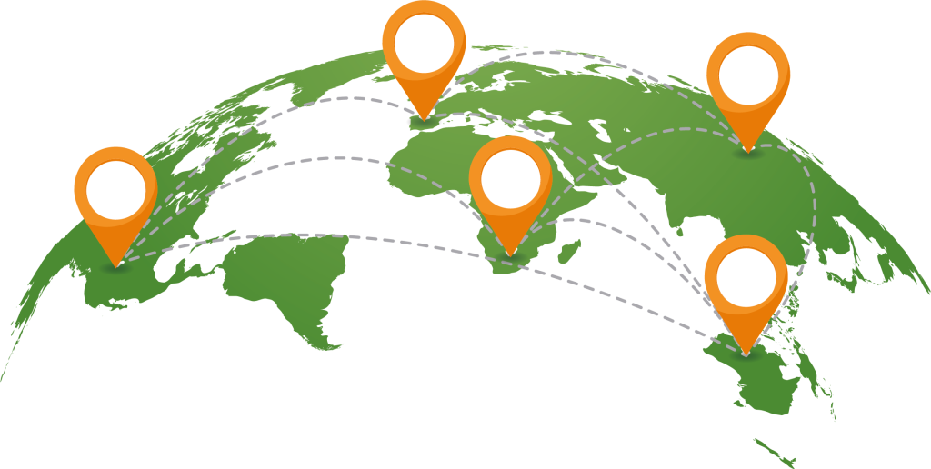 world map
